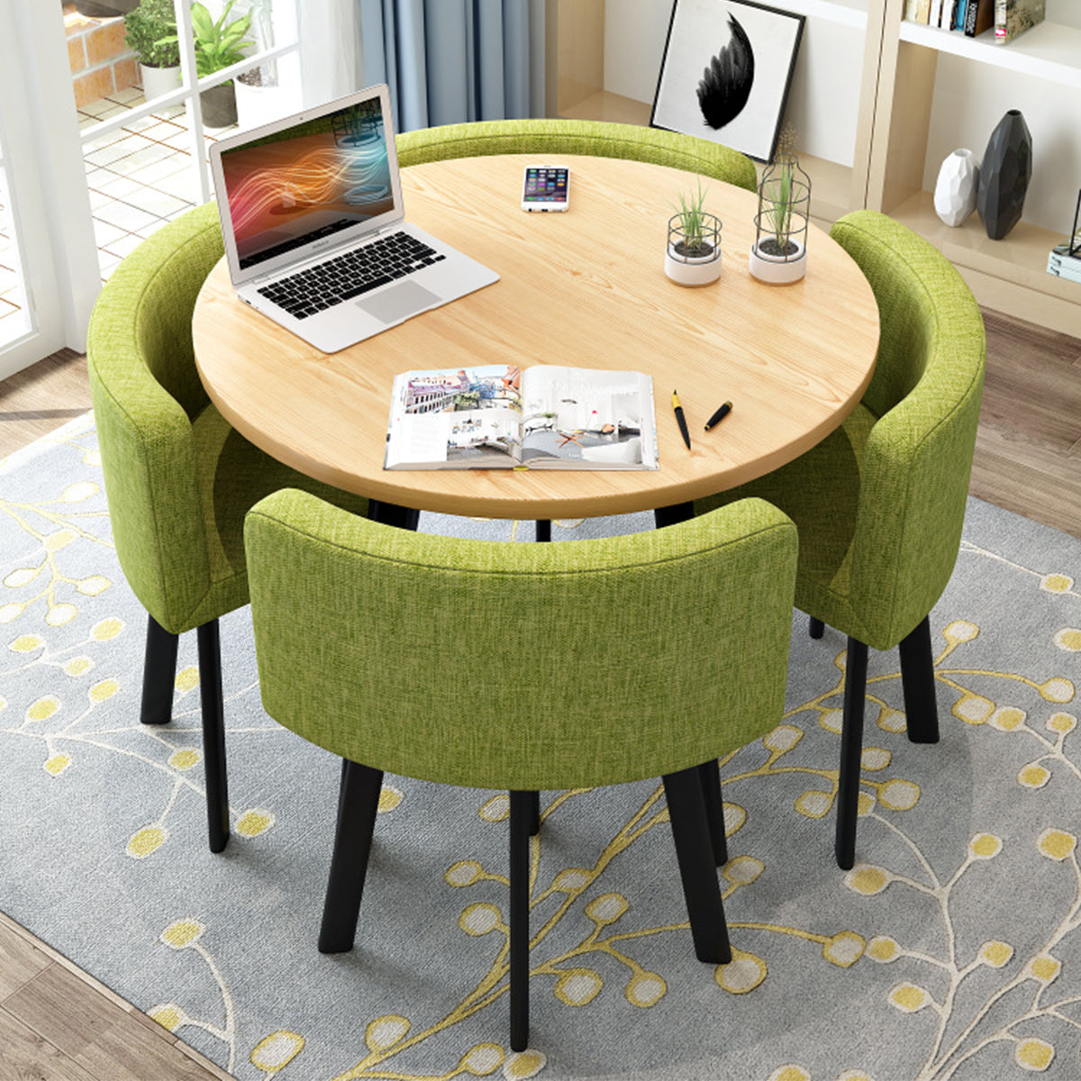 Modern Minimalist Style Negotiation Small Table