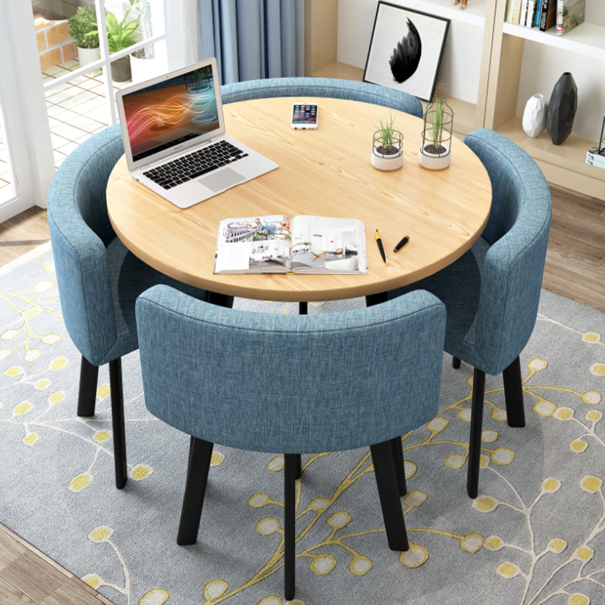 Modern Minimalist Style Negotiation Small Table