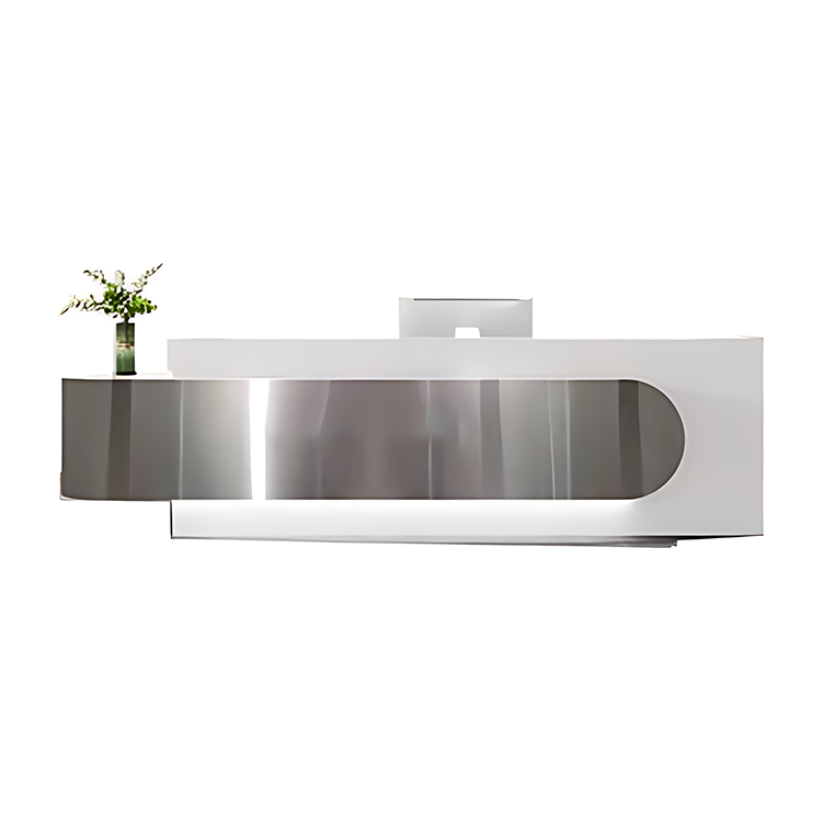 Simple Elegance Modern Aesthetics Multi-functional Reception Desk（Stock Items）