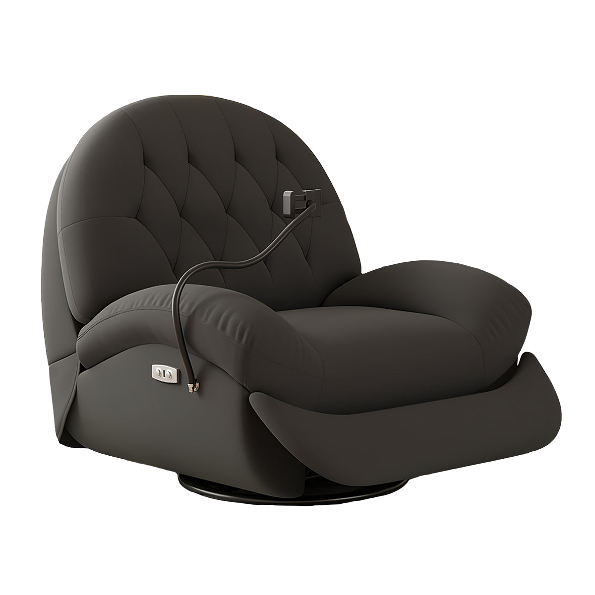 Multi-Functional Semi-Circular Backrest Recliner Sofa with Phone Holder