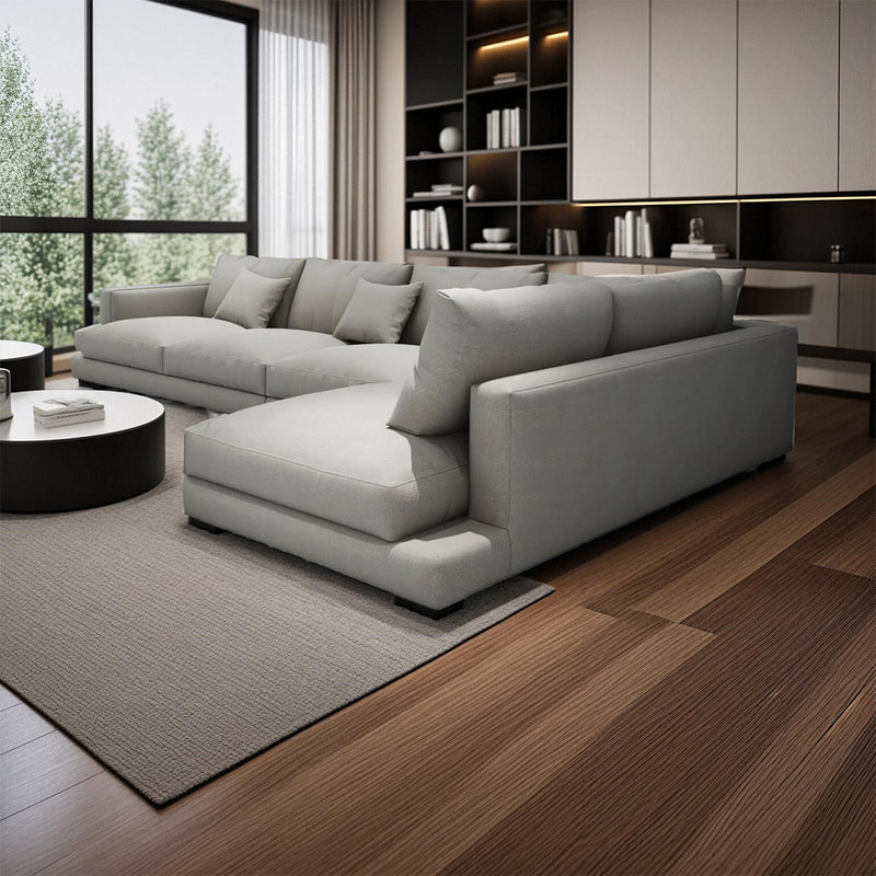 Modular L-Shaped Sectional Sofa