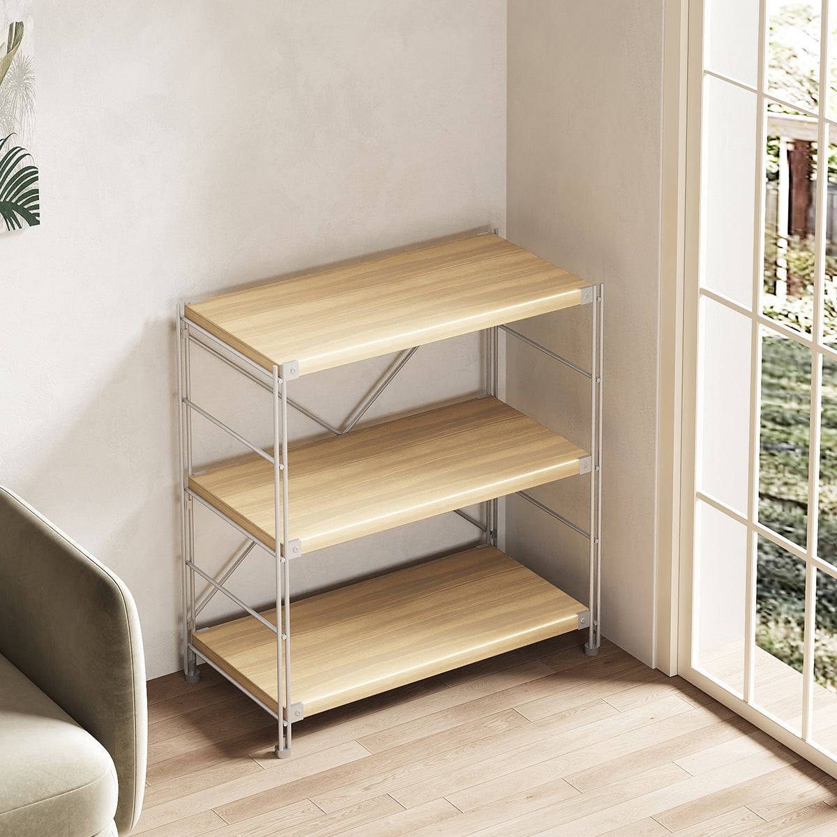 Modern Metal Storage Rack for Living Room and Kitchen（Stock Items）