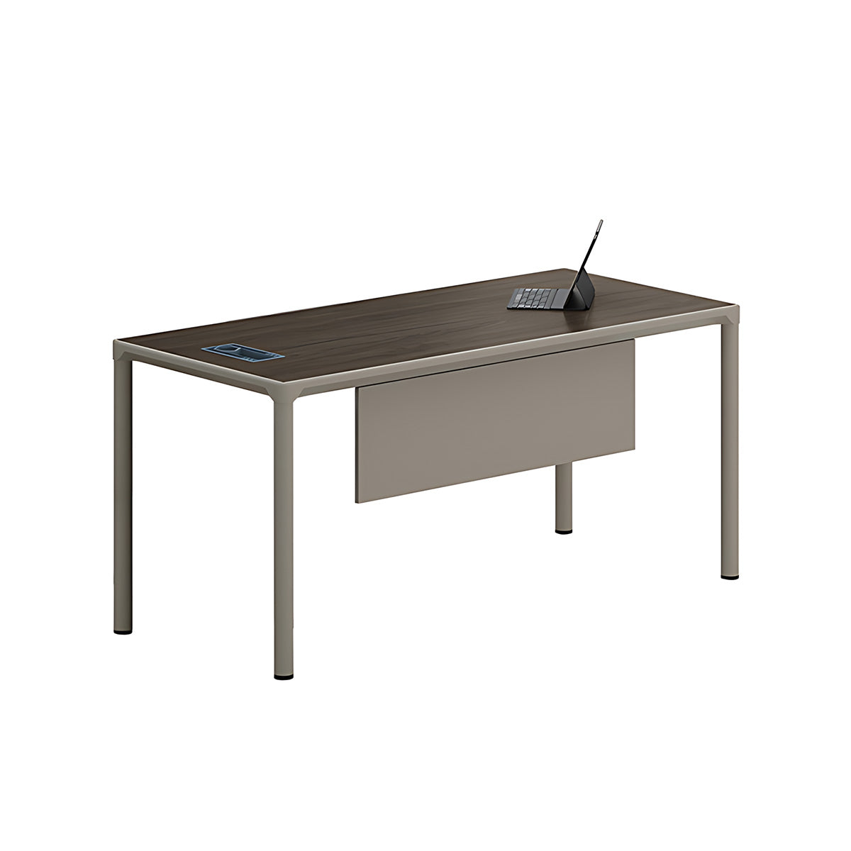 Modern Minimalist Single Executive Desk