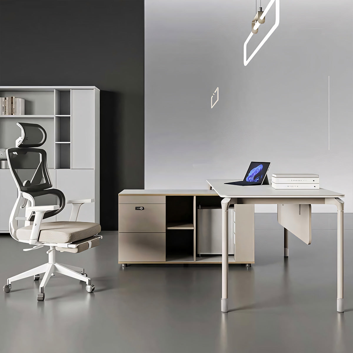 Boss Desk Simple Modern Single Female Executive Desk