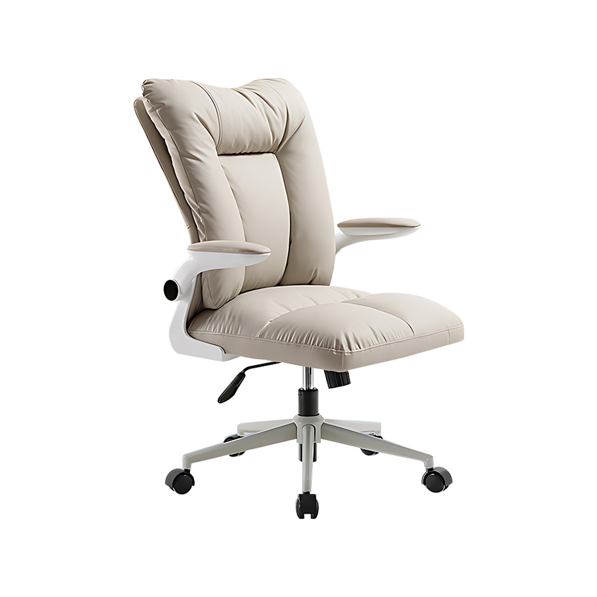 Ergonomic Office Chair with Lumbar Support, Adjustable Arms, 3 Fabrics