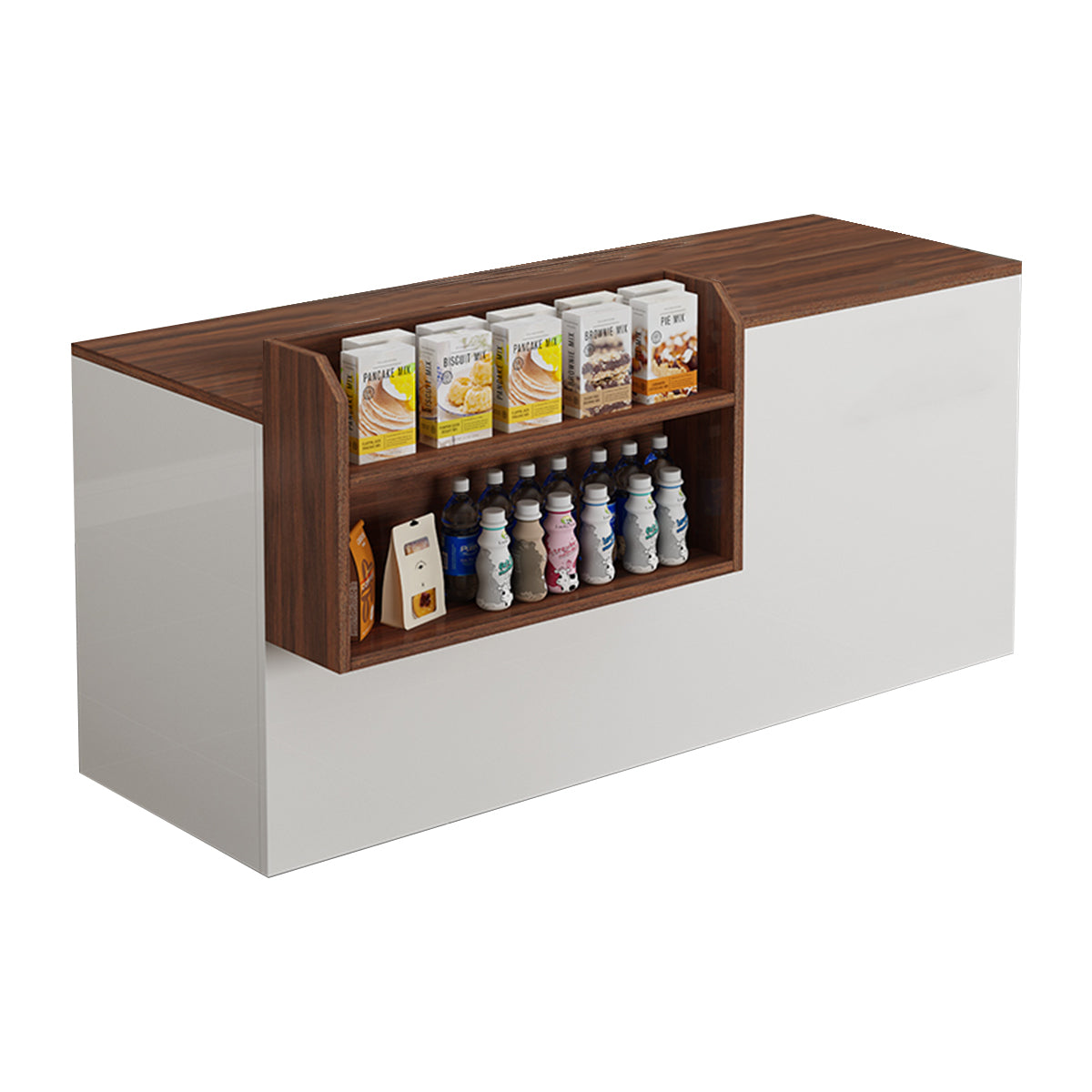 Compact and Simple Counter Cashier Front Desk Reception Desk