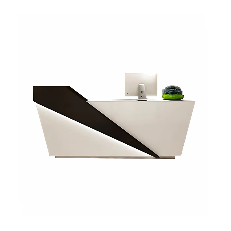 Sleek Beauty Modern Luxe Reception Desk for Salons and Boutiques