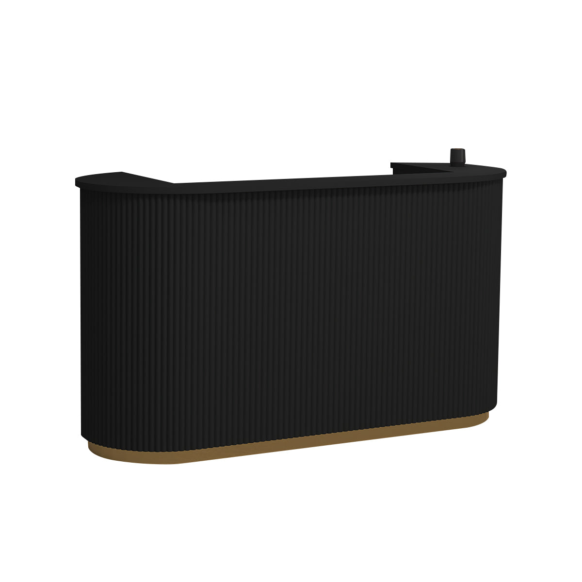 Minimalist U-shaped Reception Desk for Lobbies and Offices