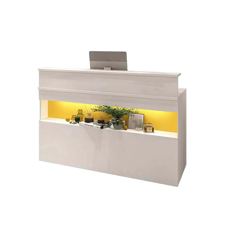 Simple modern small cash register front desk reception desk