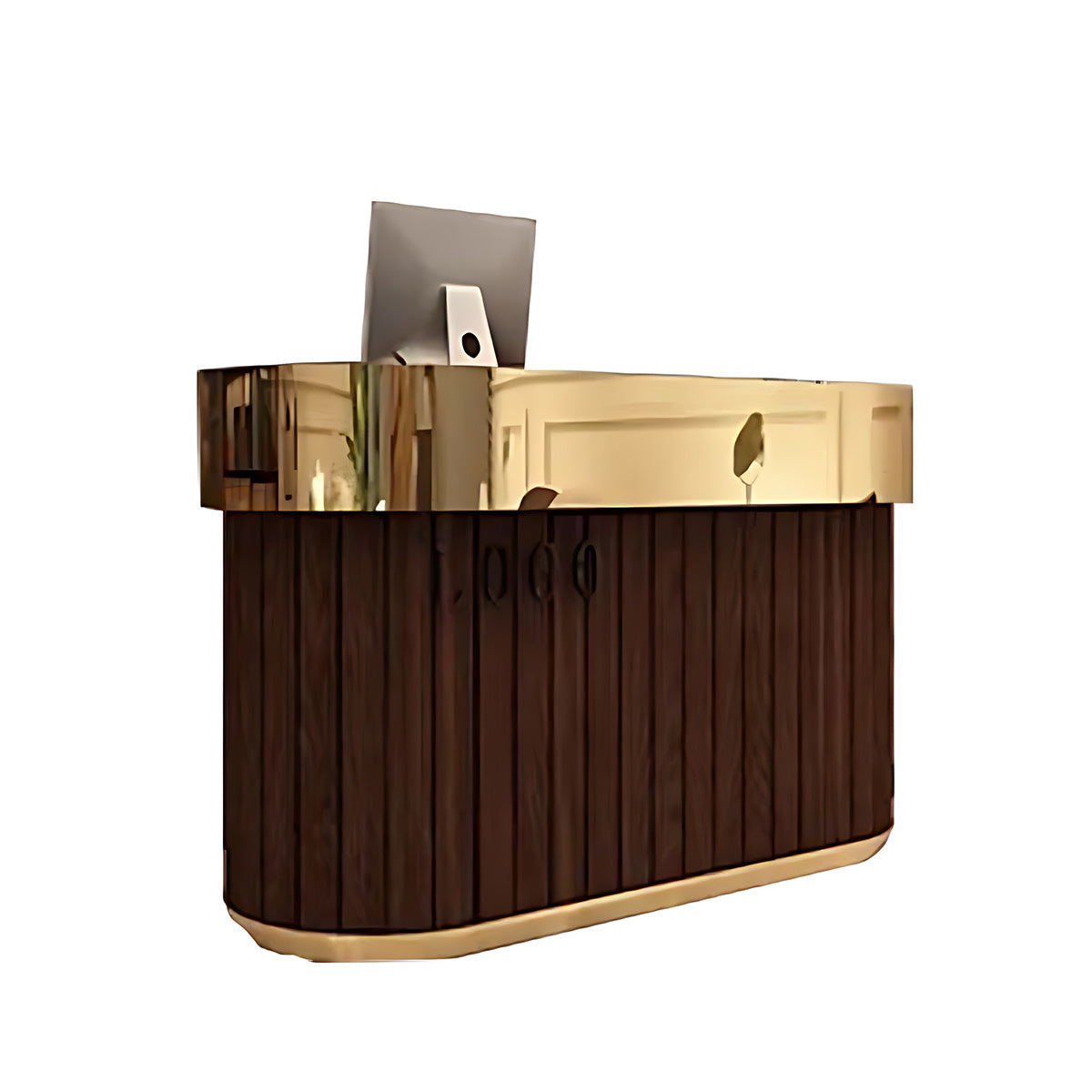 Modern and Simple Reception Desk for Beauty Salons