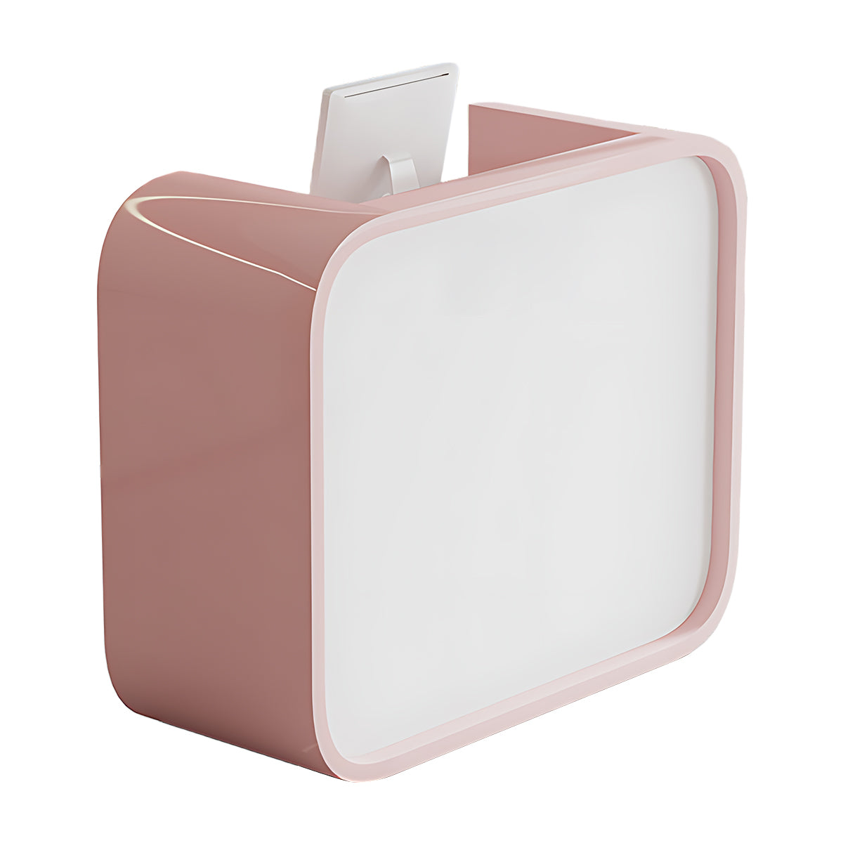 Sleek Minimalist Square Reception Desk with Impact-Resistant Corners