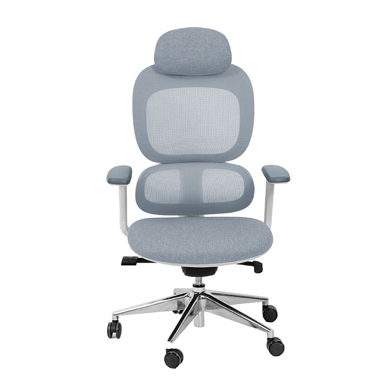 Reclining Office Chair Ergonomic Chair Staff Chair  with Headrest