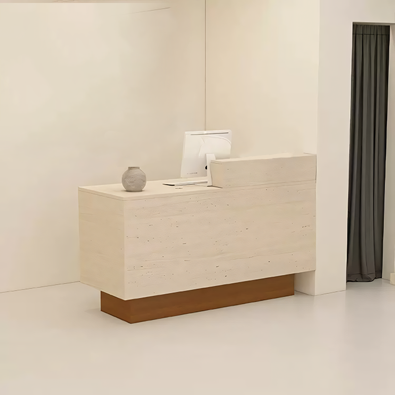 Simple Cashier Counter Small Front Desk Store Counter