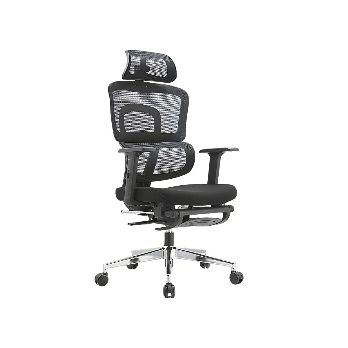 Stylish Multi-Functional Office Chair with Backrest and Footrest