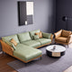 Modern Leather Sectional Modular Sofa with Chaise