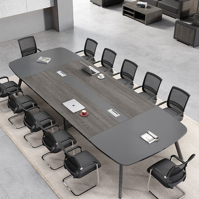 Conference Table with Socket Holes