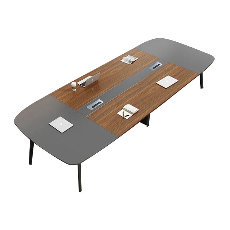 Conference Table with Socket Holes