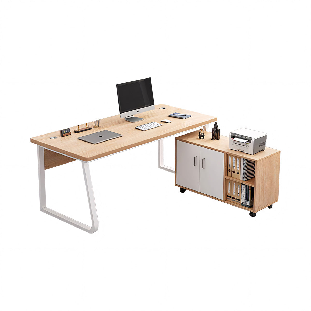 Compact ang Simple Computer Desk for Senior Management