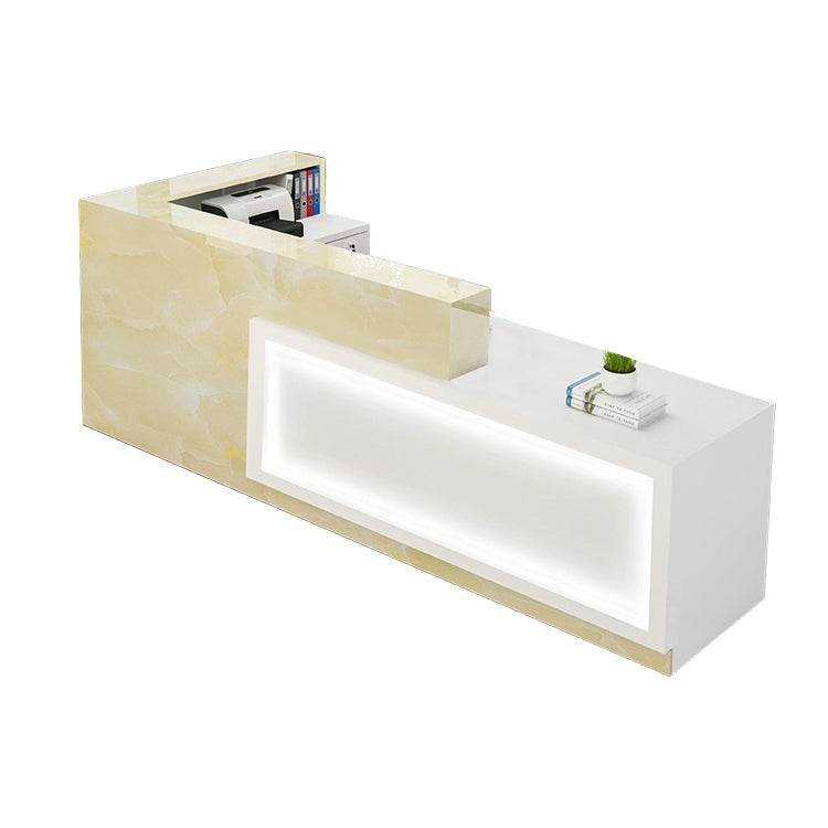 Small Retail Counter Reception Table