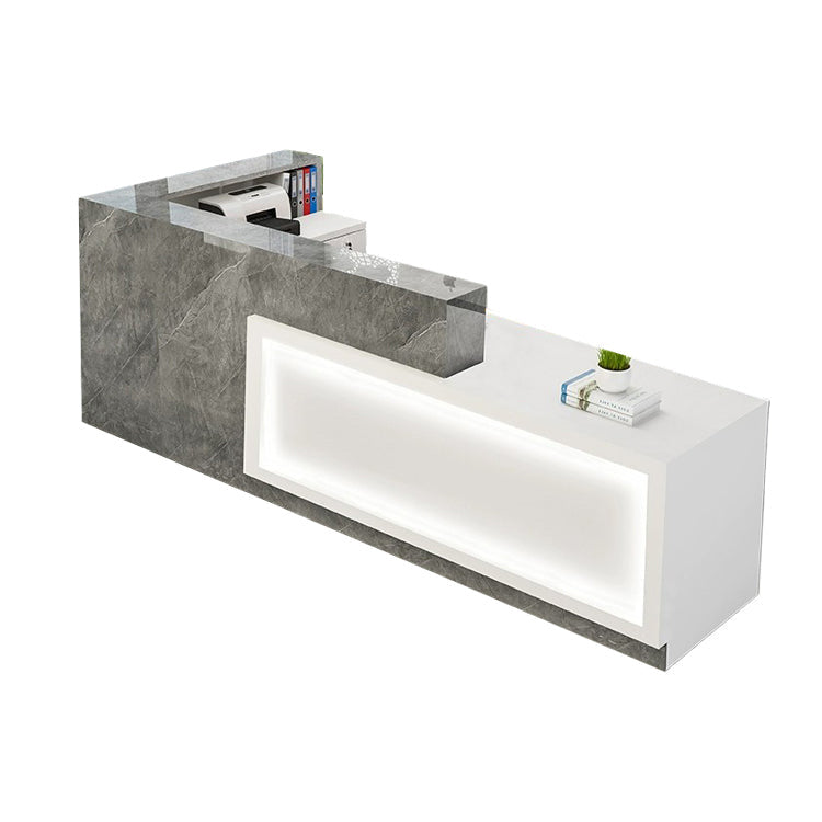 Small Retail Counter Reception Table