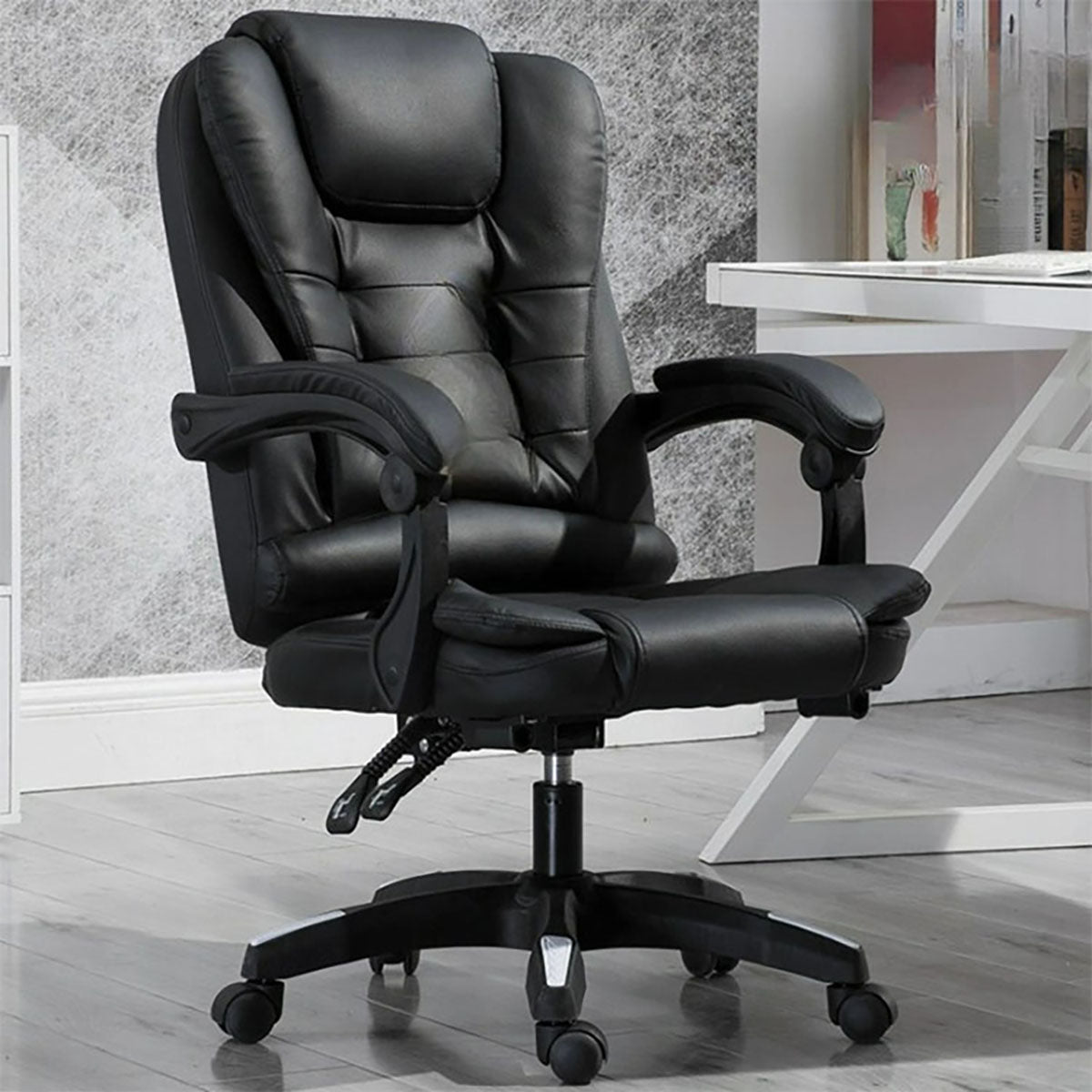 Recliner, Lift and Swivel Executive Chair with Massage Function