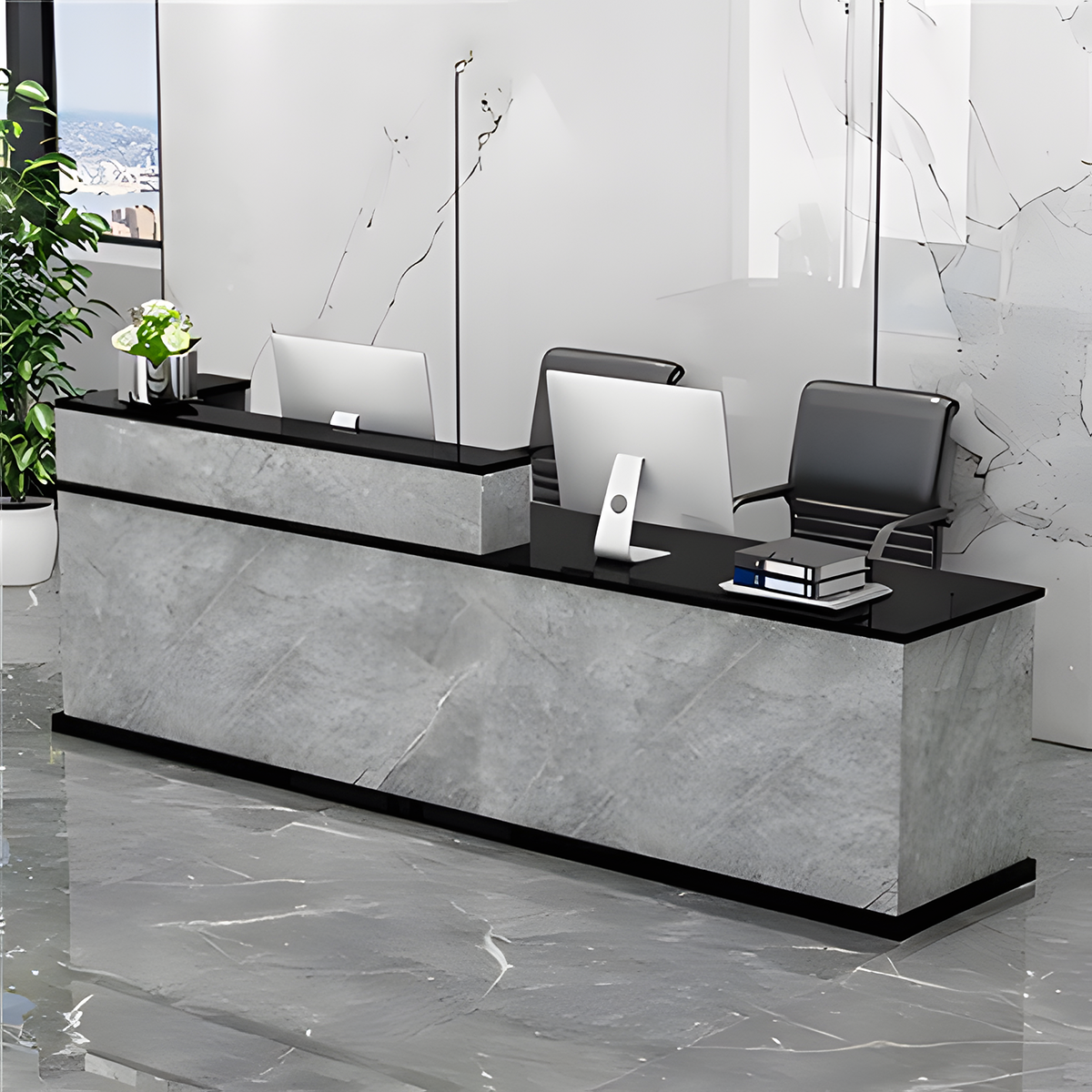 Company Reception Desk