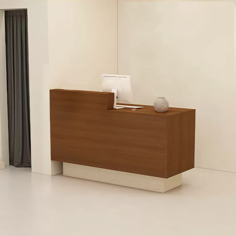 Simple Cashier Counter Small Front Desk Store Counter