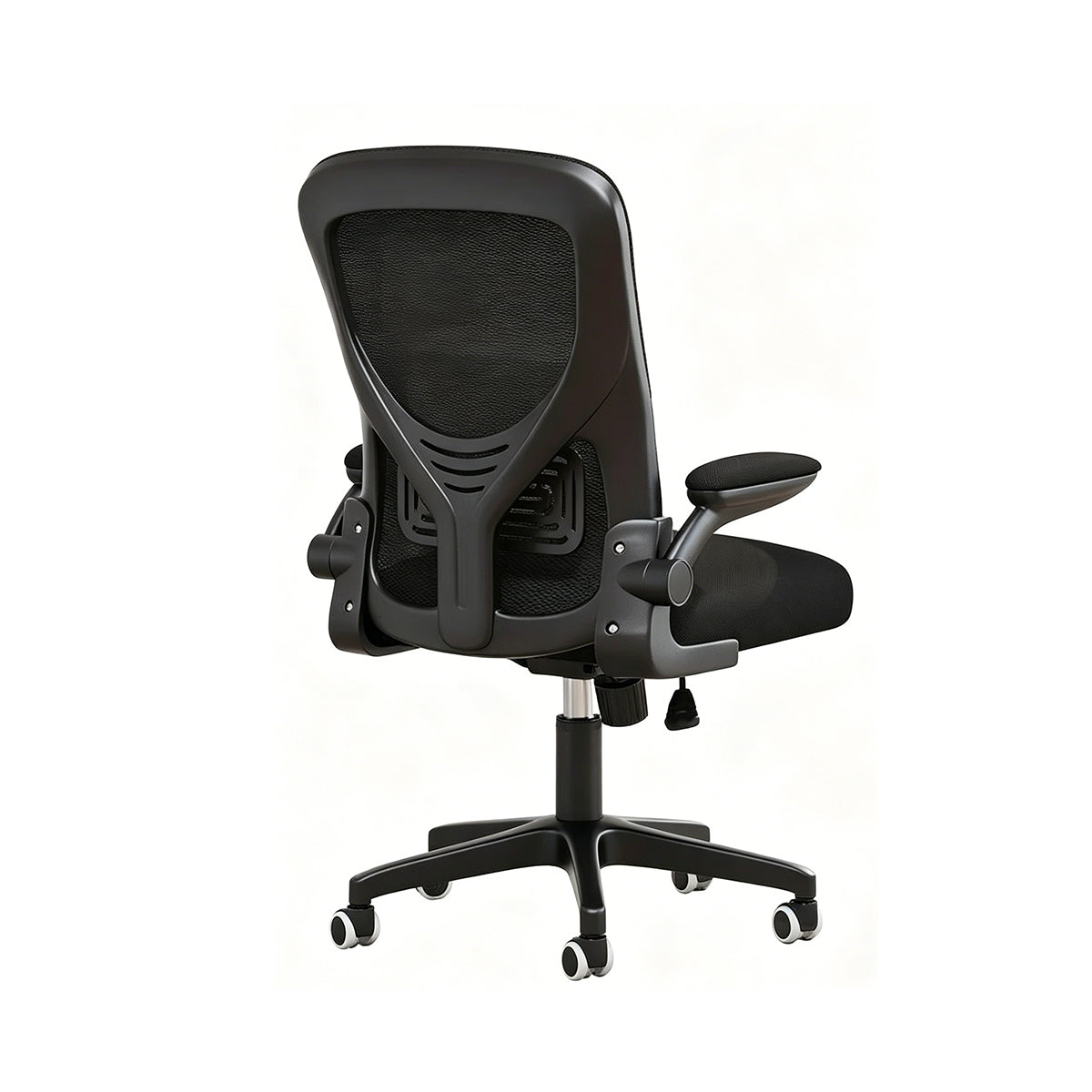 Ergonomic Mesh Office Chair with Adjustable Armrests, Lumbar Support, and Latex Seat Cushion