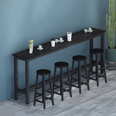 Solid Wood Bar Table Narrow Long Bar Top Table（Stock Items）