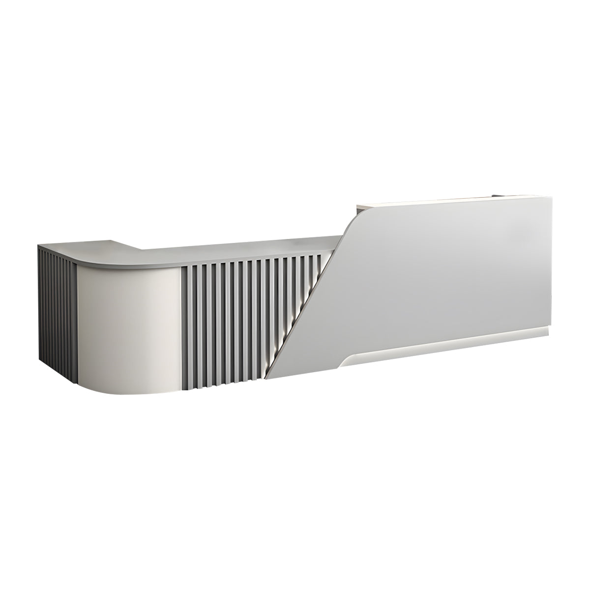 Reception Desk, product detail view, for reception area or front office, commercial reception furniture