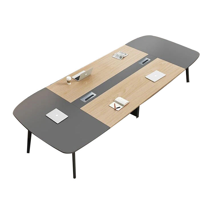 Conference Table with Socket Holes