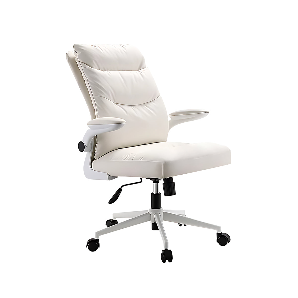 Ergonomic Office Chair with Lumbar Support, Adjustable Arms, 3 Fabrics