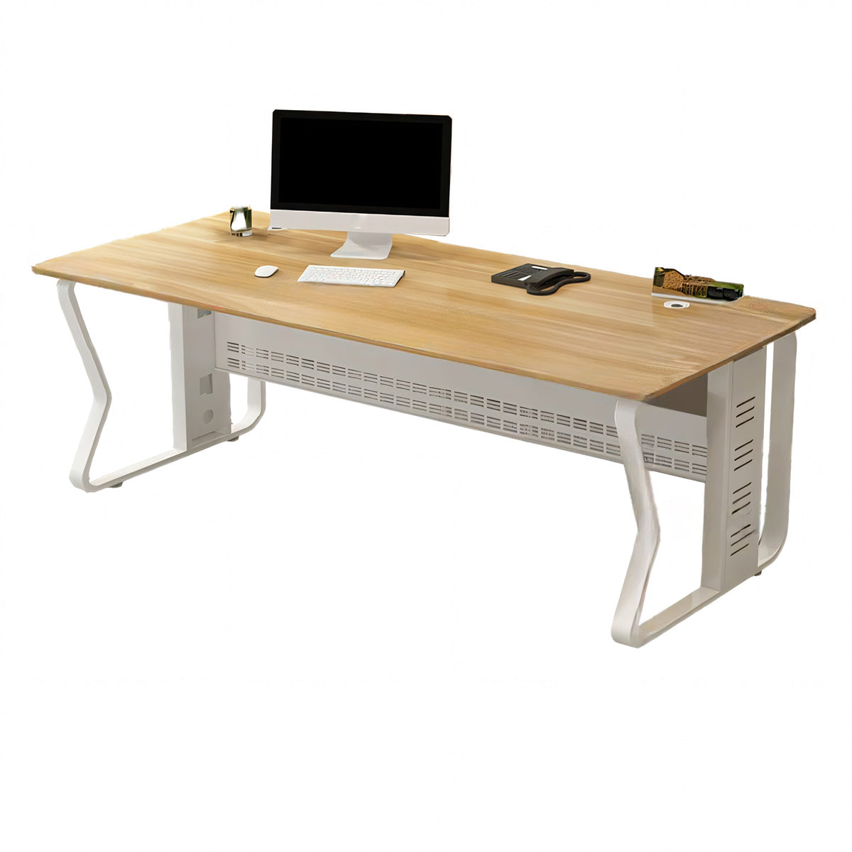 Minimalist Modern Solo Executive Office Desk