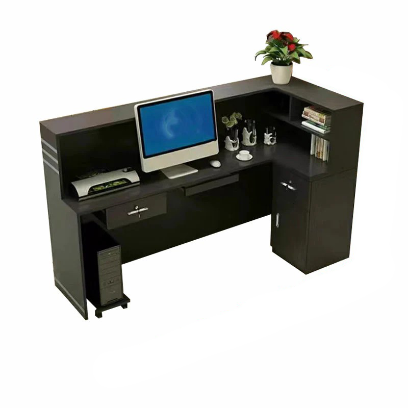 Minimalist Corner Cashier Reception Front Desk