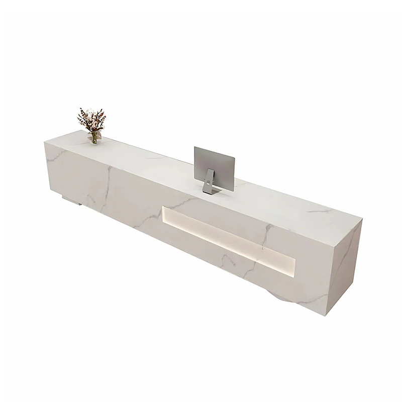 Rectangular Reception Desk