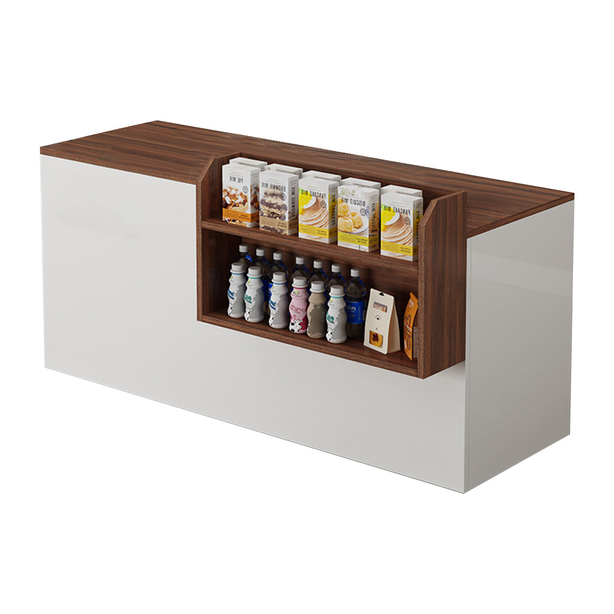 Compact and Simple Counter Cashier Front Desk Reception Desk