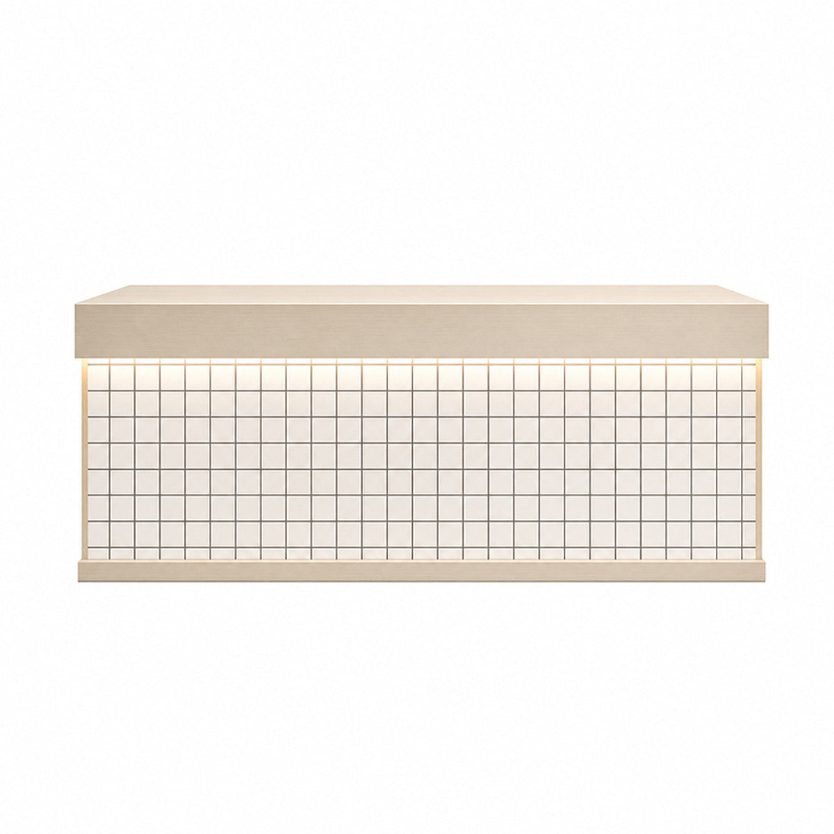 Reception Desk 47–94 in Wide with Solid Wood