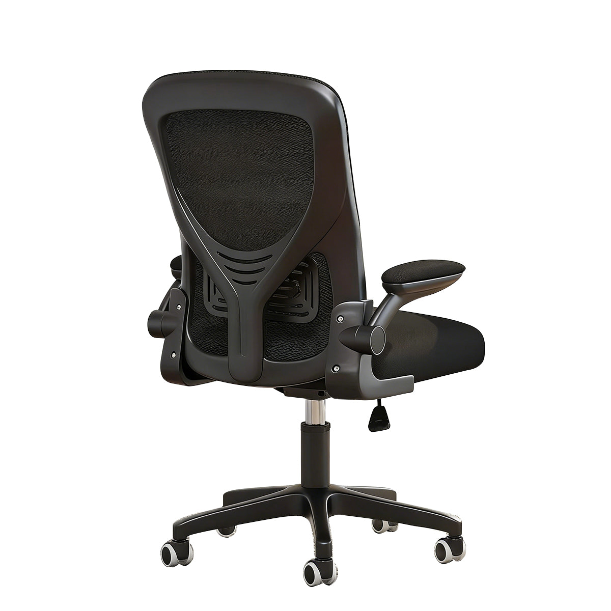 Ergonomic Mesh Office Chair with Adjustable Armrests, Lumbar Support, and Latex Seat Cushion