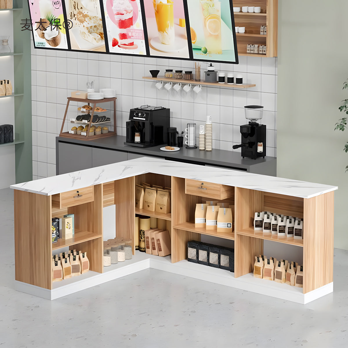 Catering Counter Restaurant Front Desk Reception Desk