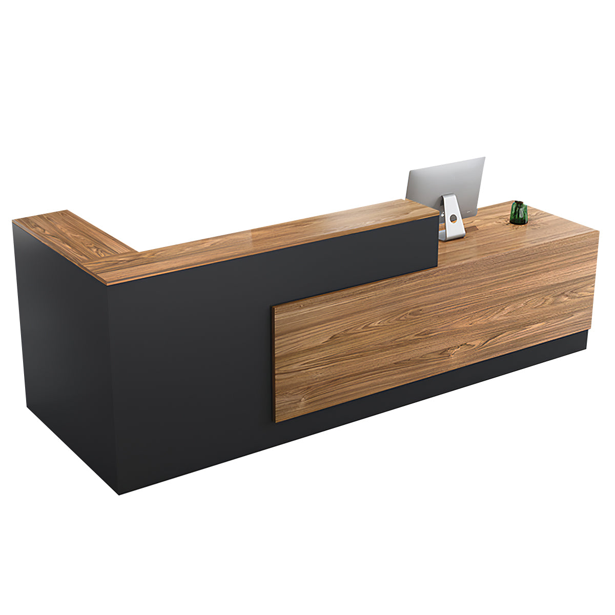 Modern Reception Desk with Two-tone Design (Sale Event）