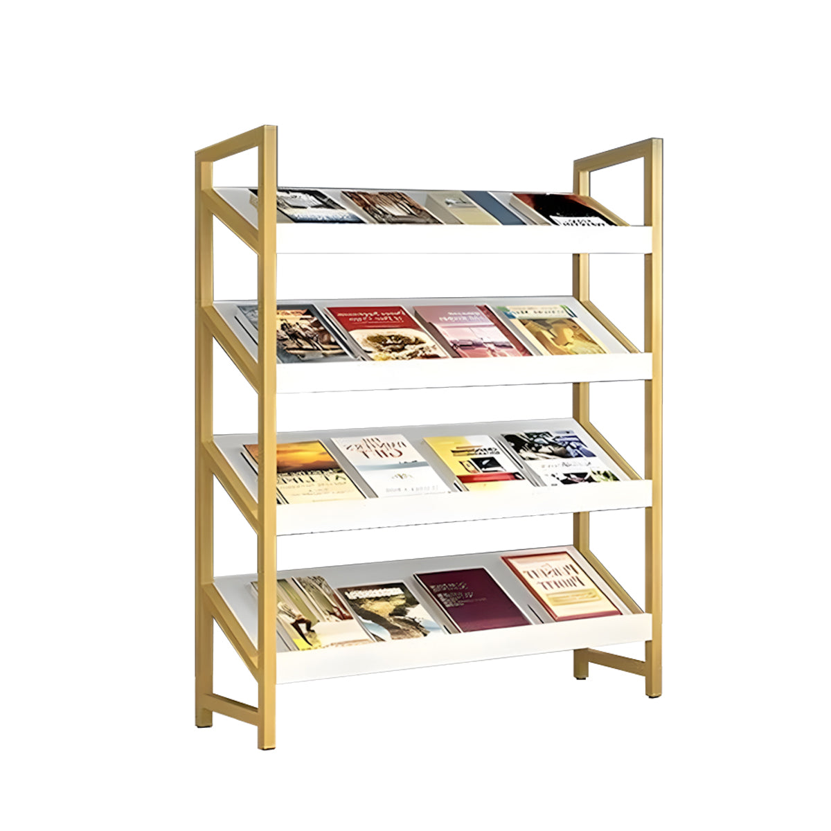 Freestanding Bookshelf Multilayer Tall Bookshelf Open Bookshelves and Bookcases