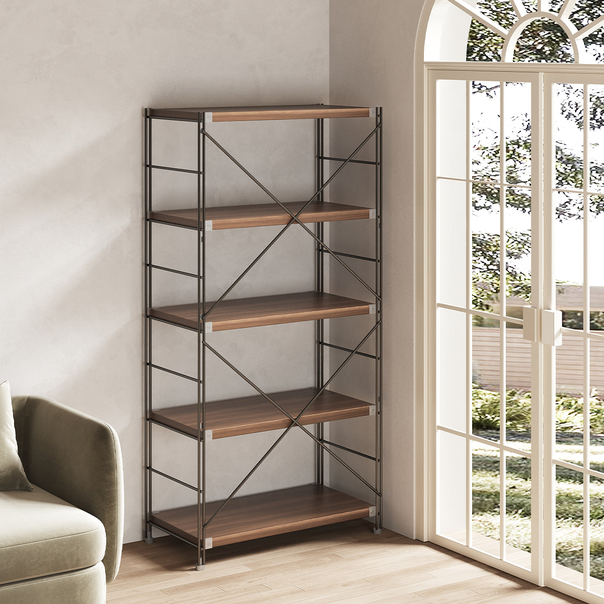 Modern Metal Storage Rack for Living Room and Kitchen（Stock Items）