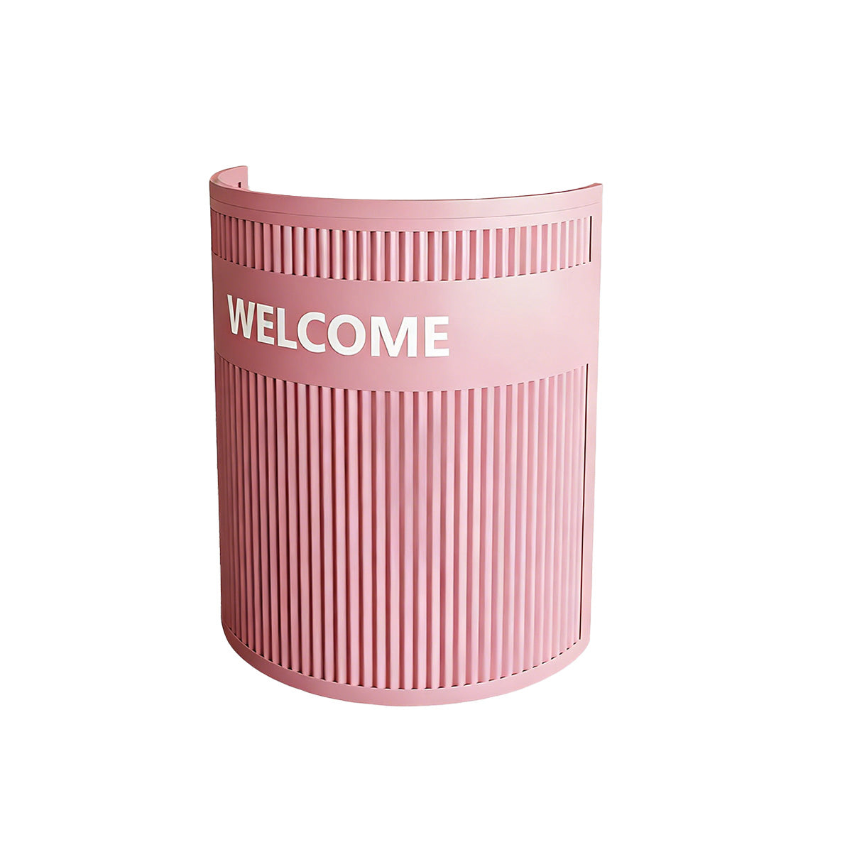 Elegant Curved Reception Desk for Offices, Restaurants & Retail Spaces