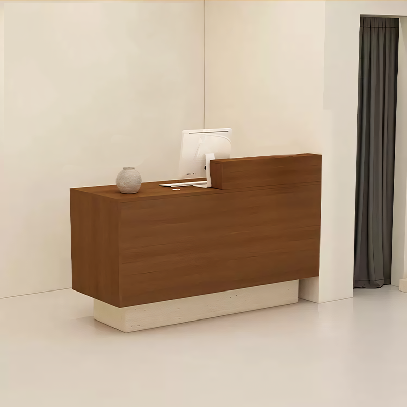 Simple Cashier Counter Small Front Desk Store Counter