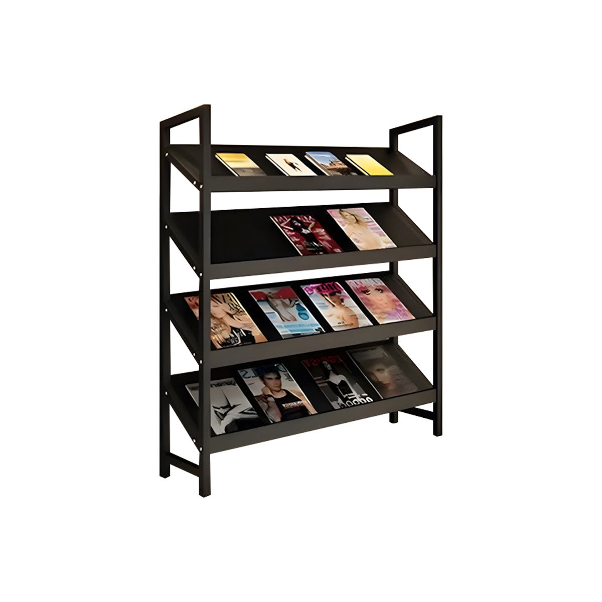 Freestanding Bookshelf Multilayer Tall Bookshelf Open Bookshelves and Bookcases
