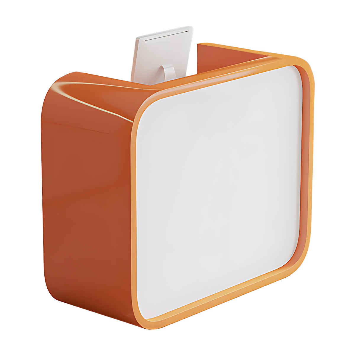 Sleek Minimalist Square Reception Desk with Impact-Resistant Corners