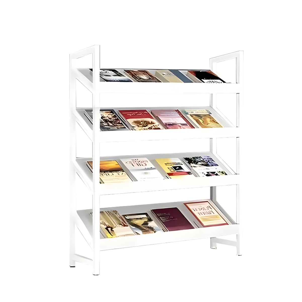 Freestanding Bookshelf Multilayer Tall Bookshelf Open Bookshelves and Bookcases