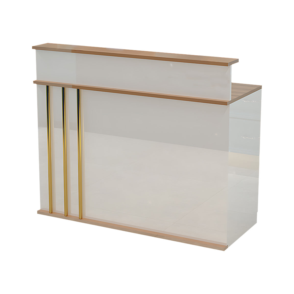 Minimalist Cashier Small Bar Front Desk Table Reception Desk