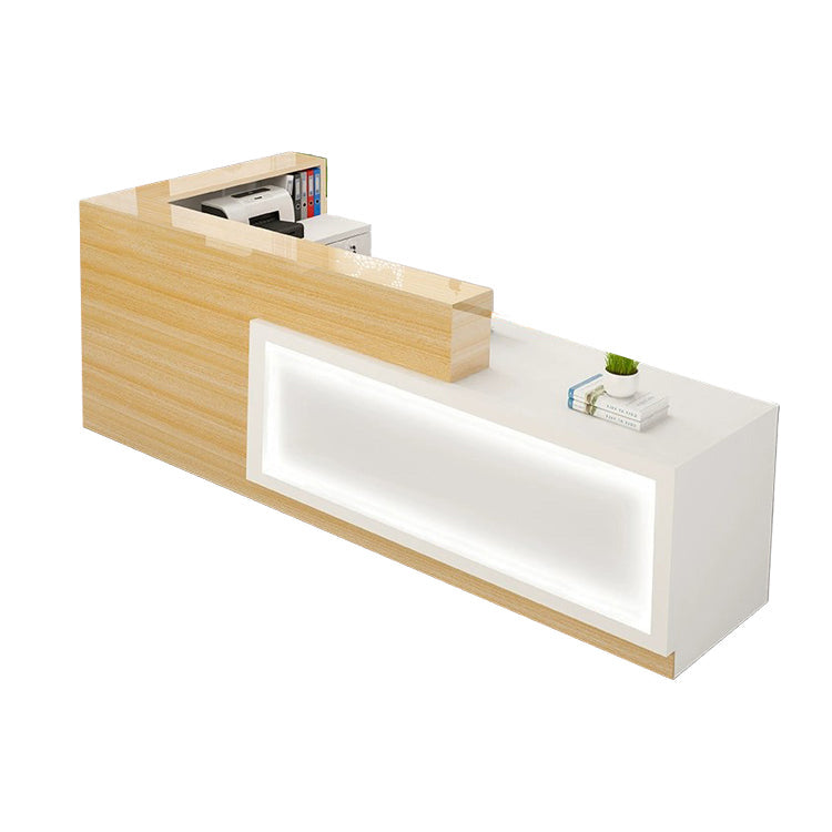 Small Retail Counter Reception Table