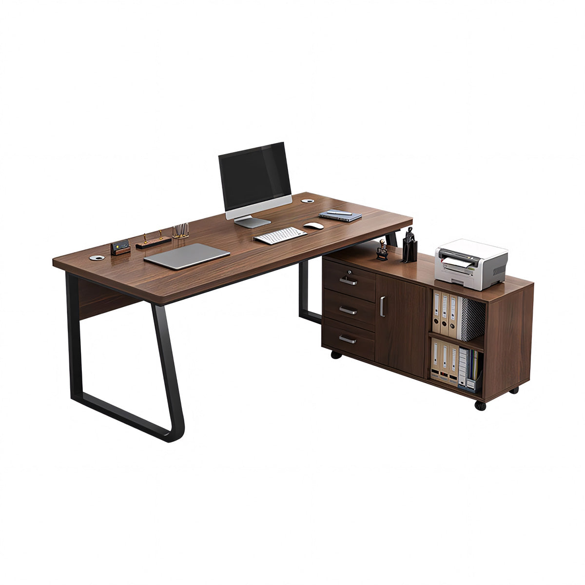 Compact ang Simple Computer Desk for Senior Management